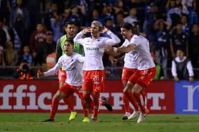 Cristian Calderón logró avanzar con el Necaxa a las semifinales de la Liga MX. (ARCHIVO)