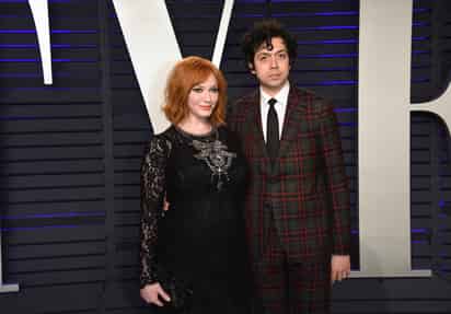 Se separan. Christina Hendricks y Geoffrey Arend.