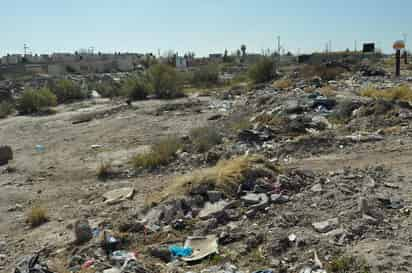 Vecinos del ejido Virginias del municipio de Francisco I. Madero viven rodeados de todo
tipo de desechos. (ARCHIVO) 