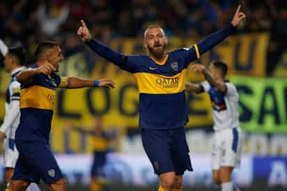 El italiano, Daniele De Rossi, jugó siete partidos (cinco como titular) con la camiseta auriazul y metió un gol. (ARCHIVO)