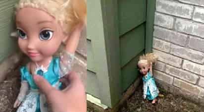La familia piensa que la muñeca puede 'estar poseída por un espíritu que los atormenta' (INTERNET)