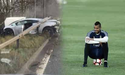 Romeo sufrió un accidente automovilístico cerca de la ciudad deportiva del Mancheste United. (ARCHIVO)