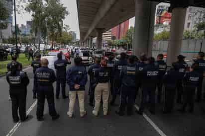 La Secretaría de Seguridad y Protección Ciudadana (SSPC) afirmó hoy que no hay motivos válidos para que los expolicías federales realicen nuevas protestas y bloqueos, pues está activo el programa para cobrar sus indemnizaciones. (ARCHIVO)