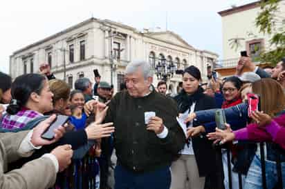 Visitará el centro de trabajo de Grupo Peñoles en Ramos Arizpe y se reunirá con la ciudadanía en un evento masivo para festejar el primer aniversario del programa “Jóvenes Construyendo el Futuro”. (ARCHIVO)