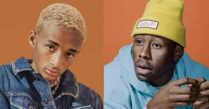 Han transcurrido dos años desde que Jaden Smith anunció por primera vez ante el mundo que Tyler, the Creator era su novio, acción que volvió a repetir este pasado domingo luego de que el rapero ganara un premio Grammy. (ESPECIAL)