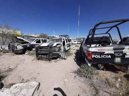 En el municipio de Matamoros se calcula que tienen al menos 12 patrullas en calidad de chatarra. (EL SIGLO DE TORREÓN) 