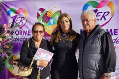 La presidenta del DIF municipal presentó su primer informe. (EL SIGLO DE TORREÓN) 