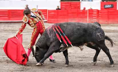 Muy buena actuación tuvo con la muleta. (CORTESÍA)