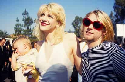 La pareja rockera, Kurt Cobain y Courtney Love. (ESPECIAL)