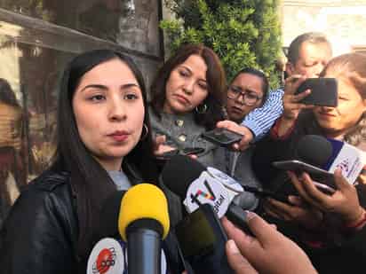 Candy Aranza Diaz Sánchez, integrante de Sororidad Monclova. (EL SIGLO COAHUILA)