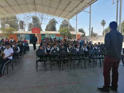 El objetivo del programa es el prevenir situaciones que pongan en riesgo la integridad de los alumnos. (CORTESÍA)