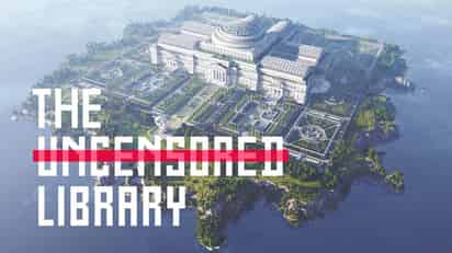 La asociación Reporteros sin Fronteras (RSF) anunció el lanzamiento de una biblioteca virtual de libre acceso dentro del videojuego Minecraft. (ESPECIAL) 