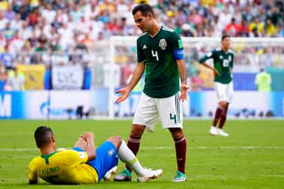 El ex futbolista durante su última participación con la Selección, cuando fueron eliminados por Brasil en el Mundial de Rusia 2018. (ARCHIVO)