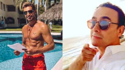 Gabriel Soto, Irina Baeva y Adal Ramones, parece ser que hicieron caso omiso de la recomendación de quedarse en casa para evitar el contagio de COVID-19, pues fueron vistos realizando compras y acudiendo a restaurantes pese a la contingencia. (INSTAGRAM)