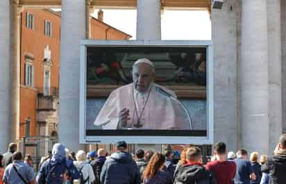 El papa también aludió al Yemen y expresó su preocupación 'especialmente por los niños'. (EFE) 