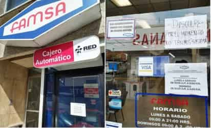 En recorrido realizado en sucursales ubicadas en Atizapán de Zaragoza y Tlalnepantla, en el Estado de México, clientes del banco acudieron a sucursales a realizar pagos en donde personal de Famsa les notificó que no había operaciones y que no sabían cuándo se retomaría el servicio.
(EL UNIVERSAL)