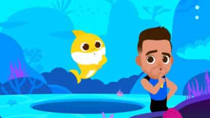 El cantautor puertorriqueño Luis Fonsi lanzó este miércoles, junto a sus hijos Mikaela y Rocco, su versión del reconocido tema infantil Baby Shark. (ESPECIAL) 