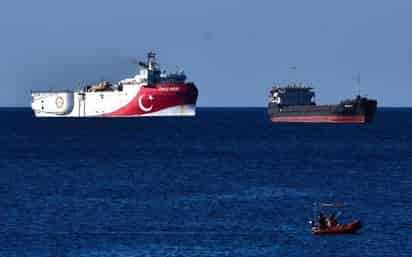 La tensión entre Turquía y Grecia por la búsqueda de gas en el Mediterráneo ha continuado este martes. (ESPECIAL)