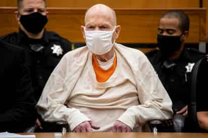 El expolicía Joseph DeAngelo, conocido como el 'Golden State Killer' (Asesino del Estado Dorado) y quien aterrorizó a California al asesinar a 13 personas y violar a más de 40 mujeres. (ARCHIVO) 