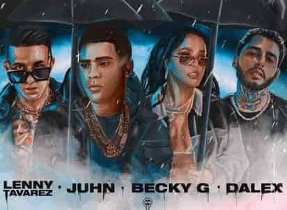 Talentos. Lenny, Juhn, Becky G y Dalex cantan Un día lluvioso.