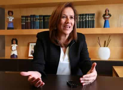 Margarita Zavala acusó que el Consejo General del INE discutió su registro son poner toda la información completa en la mesa y después de un año y medio de iniciado el proceso, a última hora se cambiaron las reglas del juego para aplicarlo exclusivamente en contra de México Libre.  (ARCHIVO)