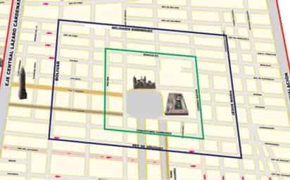 Entre las medidas que se aplicarán en el primer cuadro de la Ciudad de México, explicó que habrá tres filtros con vallas para cerrar el Zócalo al público, del 15 de septiembre a partir de las 16:00 horas al 16 de septiembre hasta las 14:00 horas.
(ESPECIAL)