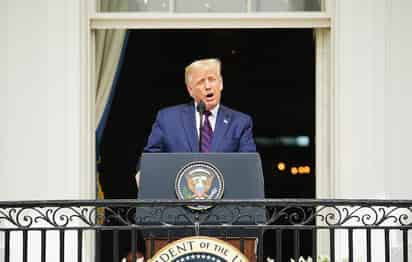 El presidente de EUA, Donald Trump, aseguró este martes que 'cinco países más' establecerán pronto relaciones diplomáticas con Israel. (EFE)