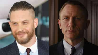 Tras el anuncio de que la próxima cinta sobre el “agente 007” No Time to Die (Sin tiempo para morir) será la última que protagonice Daniel Craig como “James Bond”, aseguran que Tom Hardy dará vida al icónico personaje en el futuro. (ESPECIAL) 