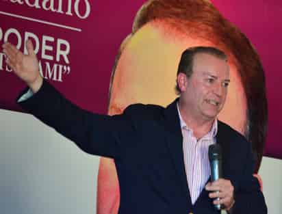 De las manifestaciones de este fin de semana en la Ciudad de México en contra de Andrés Manuel López Obrador destacó el nombre de Gilberto Lozano, líder del Frente Nacional Anti-AMLO. (ARCHIVO)