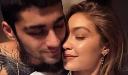 La modelo Gigi Hadid y el exmiembro de la banda One Direction, Zayn Malik, han sido padres de una niña este fin de semana, aunque ha sido hoy cuando la pareja ha dado a conocer la noticia. (ESPECIAL) 
