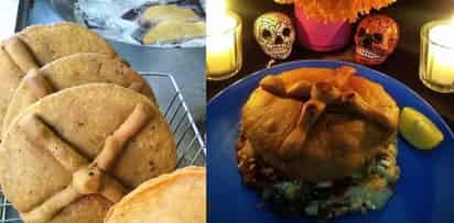 La gordita posee el diseño clásico del pan de muerto (CAPTURA) 