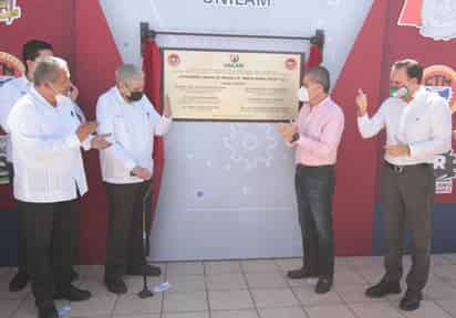 El gobernador Miguel Ángel Riquelme Solís asistió a la ceremonia de inauguración de la Universidad Laboral de México 4.0 “Miguel Ramos Arizpe” (UNILAM), la cual preparará a jóvenes y trabajadores en las modalidades tanto presencial como en línea. (ARCHIVO)