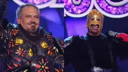 La noche del domingo se transmitió la quinta entrega del programa de Televisa, ¿Quién es la máscara?, donde el actor Arath de la Torre y Escorpión Dorado sorprendieron tras ser descubiertos detrás de sus personajes.  (ESPECIAL)  
