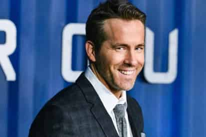 Entuasiasmado. Ryan Reynolds está emocionado de haber adquirido el club galés Wrexham.  