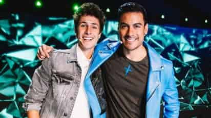 Carlos Rivera y Juanpa Zurita. (ESPECIAL) 