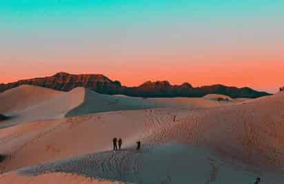 Las Dunas de Samalayuca, mejor conocidas como las Dunas lunares, es uno de los lugares más resguardados por la naturaleza en Chihuahua y es uno de los sitios turísticos más populares para visitar durante el invierno. (Instagram @dunasdesamalayuca)

