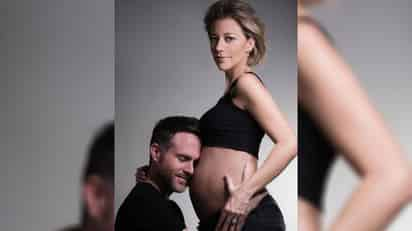 Fernanda Castillo y Erik Hayser dieron la bienvenida al mundo a su bebé Liam Hayser Castillo. (ESPECIAL)   