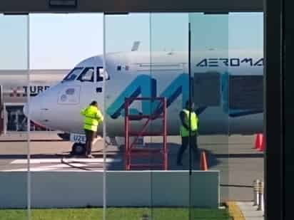 Ante el mal clima en el aeropuerto de Laredo, Texas, un avión tuvo que aterrizar en Piedras Negras.