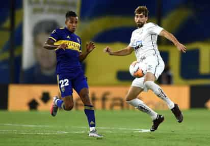 Boca Juniors y Santos no se hicieron daño en La Bombonera. (JAM MEDIA)