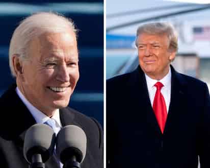 El presidente de EUA, Joe Biden, afirmó este miércoles que su antecesor, Donald Trump, le ha dejado 'una carta muy generosa' antes de dejar la Casa Blanca, pero decidió no revelar el contenido por respeto al que fuera su contrincante en las elecciones. (ESPECIAL)
