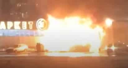 La explosión fue provocada por la despresurización de un tanque de gas (CAPTURA)