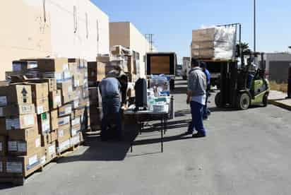 Los insumos, equipo y medicamentos que llegaron ayer serán exclusivamente para el Hospital General de Torreón.