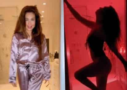 Hace unos días llamó la atención en redes sociales el peligro que existe detrás del sensual reto de Tik Tok, Silhouette challenge, en el que las chicas muestran su figura 'desnuda' con un filtro rojizo. (Especial) 