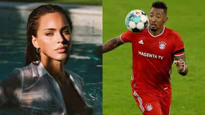 Jerome Boateng, defensa central del equipo de fútbol de Bayern Munich, dejó la concentración antes de la final contra Tigres en el Mundial de Clubes tras el fallecimiento de su exnovia la modelo Kasia Lenhardt.  (ESPECIAL)
