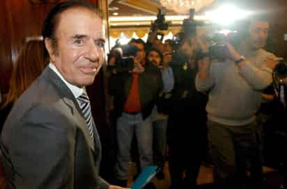 Carlos Menem es el símbolo de una época en Argentina. (EFE)