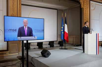 Estados Unidos se reincorporó este viernes oficialmente al Acuerdo del Clima de París, uno de los compromisos del nuevo presidente estadounidense, Joe Biden (i), informó el secretario de Estado, Anthony Blinken. (EFE) 
