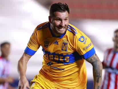 El francés André-Pierre Gignac llegó en el 2015 a los Tigres, y para el 2024 ya tendrá 38 años de edad. (JAM MEDIA)