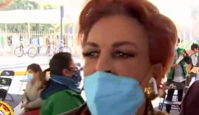 Esta mañana durante el programa de Sale el Sol, la conductora Talina Fernández compartió con sus compañeros y audiencia su travesía en la Ciudad de México para acudir a su cita para recibir la vacuna antiCOVID. (Twitter) 