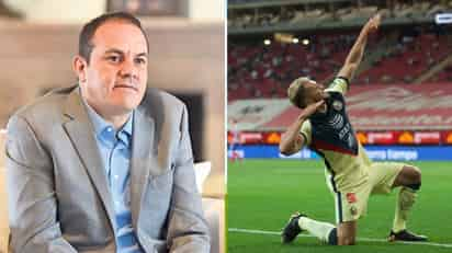 Cuauhtémoc Blanco, a través de un video, agradeció los festejos que realizó Henry Martín en el clásico nacional, donde el América goleó 3-0 al Guadalajara. (ARCHIVO)