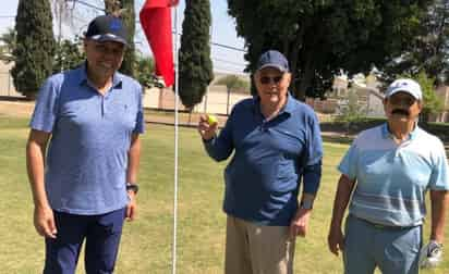 Este domingo se registró el primer Hole in One del 2021 en el mítico campo del Campestre Gómez Palacio. (HUMBERTO VÁZQUEZ)